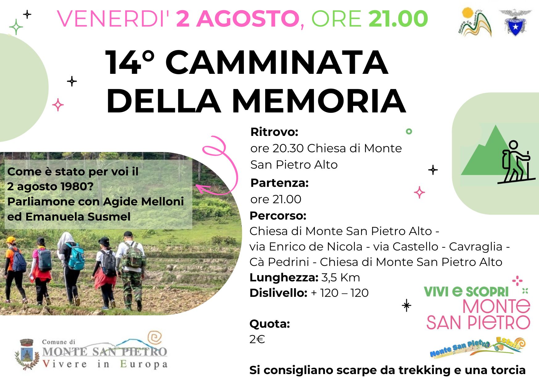camminata 2 agosto